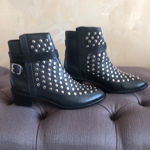 Loeffler Randall stud booties. Size 9B